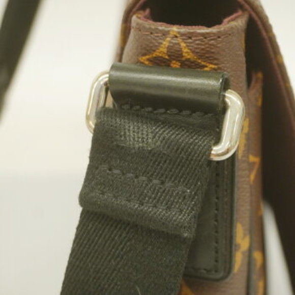 Louis Vuitton Monogram Macassar District PM Shoulder Bag - Picture 6 of 10